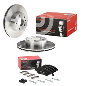 Bremsscheiben und -beläge BRB3405N0045 von BREMBO günstig für 126,24 € online kaufen