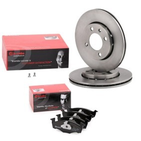 Bremsscheiben und -beläge BRB3405N0071 von BREMBO günstig für 82,86 € online kaufen