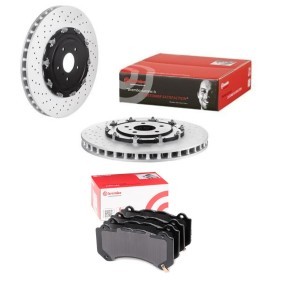 Compre Discos y pastillas de freno de BREMBO online para GT-R (R35) a precios moderados