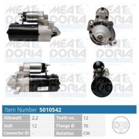 Anlasser 5010542 von MEAT & DORIA günstig für 218,11 € online kaufen