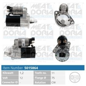 Anlasser 5015864 von MEAT & DORIA günstig für 158,67 € online kaufen