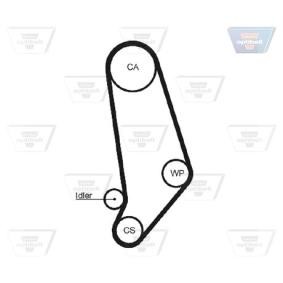 Achetez des Courroie de distribution OPTIBELT ZRK 1217 à prix pour 47,24 €