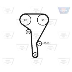 Achetez des Courroie de distribution OPTIBELT ZRK 1221 à prix pour 57,80 €