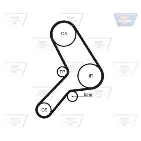 Achetez des Courroie de distribution OPTIBELT ZRK 1248 à prix pour 60,18 €