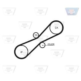 Achetez des Courroie de distribution OPTIBELT ZRK 1257 à prix pour 49,00 €