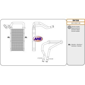 Compre Radiador de calefacción de AHE online para NX II (AZ20) a precios moderados