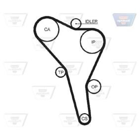 Achetez des Courroie de distribution OPTIBELT ZRK 1304 à prix pour 74,49 €