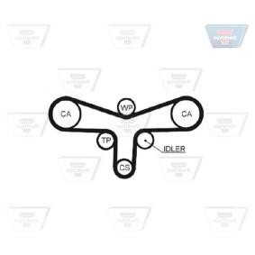 Achetez des Courroie de distribution OPTIBELT ZRK 1336 à prix pour 87,65 €