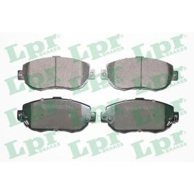 Compre Pastilhas de travão da LPR 05P1033 a um preço baixo por 25,50 €