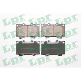 Compre Pastilhas de travão da LPR 05P1050 a um preço baixo por 28,67 €