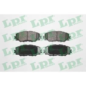 Compre Pastilhas de travão da LPR 05P1258 a um preço baixo por 33,65 €