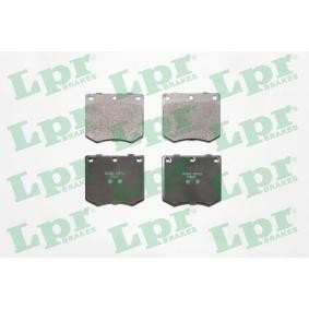 Achetez des Plaquettes de frein LPR 05P126 à prix pour 16,24 €