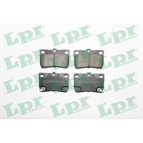 Compre Pastilhas de travão da LPR 05P1407 a um preço baixo por 21,03 €