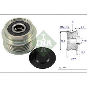 Umlenkrolle, Zahnriemen 532 0114 20 von INA günstig für 84,10 € online kaufen