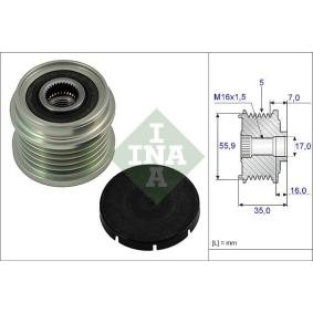 Lichtmaschine, Ersatzteile des Herstellers INA - Originalware Artikelnummer: 535 0007 10