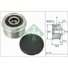 Generatorfreilauf 535 0074 10 von INA günstig für 39,18 € online kaufen