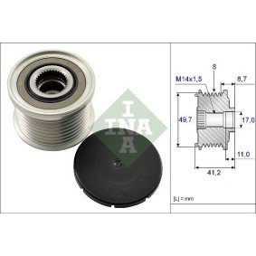 Generatorfreilauf 535 0141 10 von INA günstig für 48,53 € online kaufen