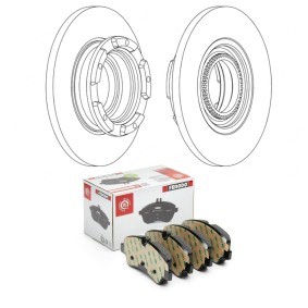 Compre Kit de travões de FERODO online para Tourneo Custom V362 Minibus (F3) a preços moderados