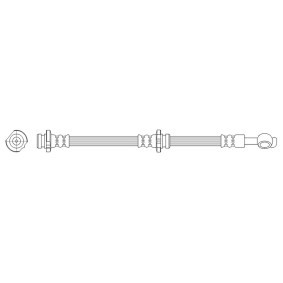 Bremsschlauch FT0129 von K&K günstig für 16,43 € online kaufen