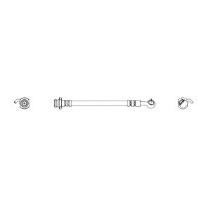Bremsschlauch FT1951 von K&K günstig für 14,20 € online kaufen