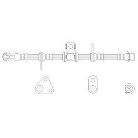 Bremsschlauch FT3616 von K&K günstig für 27,64 € online kaufen
