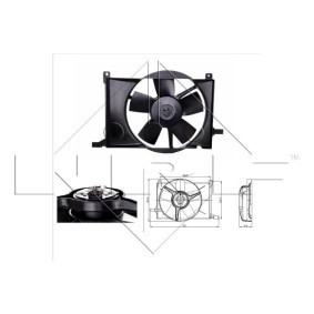Kühlerlüfter von NRF für Combo Mk I (B) Kastenwagen (S93) günstig online kaufen