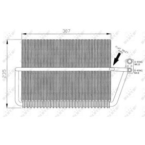 Wärmetauscher, Innenraumheizung 50398 FORD USA von NRF