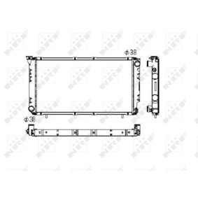 Acquista Radiatore motore da NRF 506671 a buon mercato per soli 75,33 €