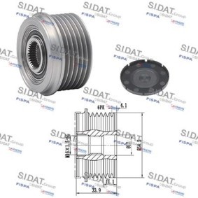 Generatorfreilauf 455272 von SIDAT günstig für 29,17 € online kaufen