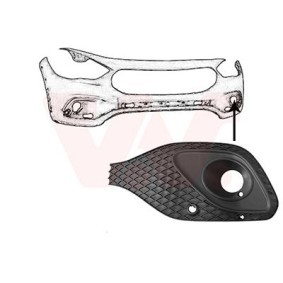 Compre Grelha de ventilador, pára-choques da VAN WEZEL 2960597 a um preço baixo por 47,84 €