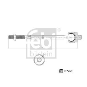 Compre Rótula axial de dirección de FEBI BILSTEIN online para X3 (G01, F97) a precios moderados