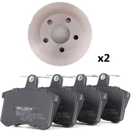 Acquista Kit dischi e pastiglie da RIDEX online per 100 Avant (4A5, C4) a prezzi moderati