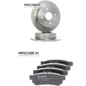 Bremsscheiben und -beläge 3405B3402 von RIDEX günstig für 67,14 € online kaufen