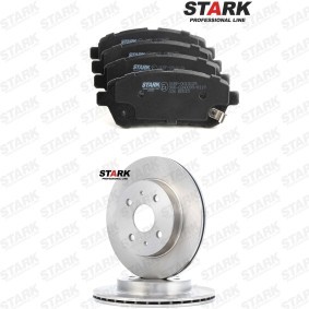 Comprar Kit de discos de freno y pastillas de STARK SKBK-10993410 a bajo precio de 73,57 €