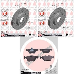 Bremsscheiben und -beläge von ZIMMERMANN