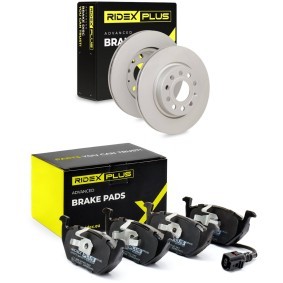Bremsscheiben und -beläge 3405B0008P von RIDEX PLUS günstig für 90,69 € online kaufen