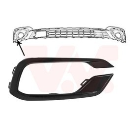 Comprar Cubierta, parachoques de VAN WEZEL 1766584 a bajo precio de 24,73 €