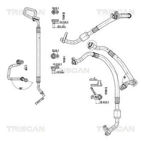 Hochdruck- / Niederdruckleitung, Klimaanlage 9010 24002 von TRISCAN günstig für 144,71 € online kaufen