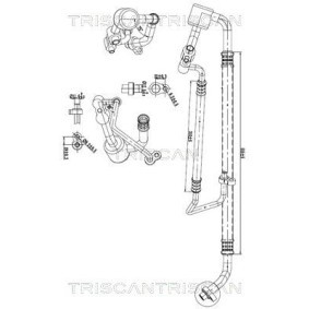 Hochdruck- / Niederdruckleitung, Klimaanlage 9010 24011 von TRISCAN günstig für 163,86 € online kaufen