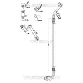 Hochdruck- / Niederdruckleitung, Klimaanlage 9010 24020 von TRISCAN günstig für 127,79 € online kaufen