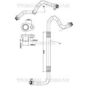 Hochdruck- / Niederdruckleitung, Klimaanlage 9010 28009 von TRISCAN günstig für 82,00 € online kaufen
