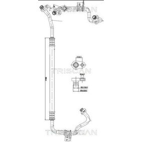 Hochdruck- / Niederdruckleitung, Klimaanlage 9010 28010 von TRISCAN günstig für 54,01 € online kaufen