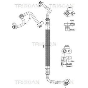 Hochdruck- / Niederdruckleitung, Klimaanlage 9010 28015 von TRISCAN günstig für 96,63 € online kaufen