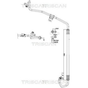 Hochdruck- / Niederdruckleitung, Klimaanlage 9010 28016 von TRISCAN günstig für 79,55 € online kaufen