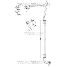 Hochdruck- / Niederdruckleitung, Klimaanlage 9010 28024 von TRISCAN günstig für 62,61 € online kaufen