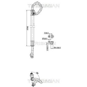 Hochdruck- / Niederdruckleitung, Klimaanlage 9010 28025 von TRISCAN günstig für 32,42 € online kaufen