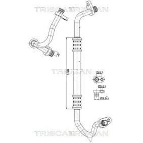 Hochdruck- / Niederdruckleitung, Klimaanlage 9010 28043 von TRISCAN günstig für 49,79 € online kaufen