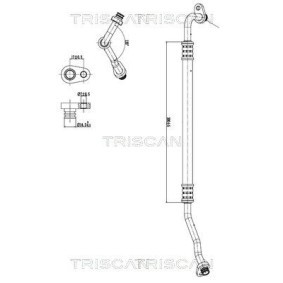 Achetez des Tuyau de clim de chez TRISCAN en ligne pour 508 I SW Van / Break (8E) à prix modérés