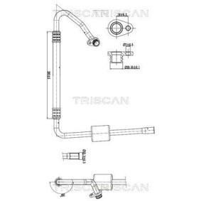 Achetez des Tuyau de clim de chez TRISCAN en ligne pour 508 I SW Van / Break (8E) à prix modérés