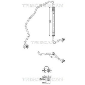 Achetez des Conduite à haute / basse pression, climatisation TRISCAN 9010 28061 à prix pour 109,19 €